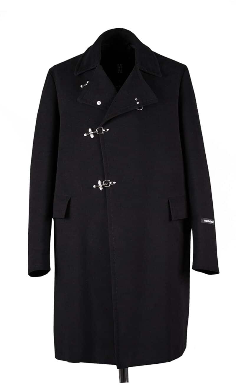 Claps Fastening Coat |